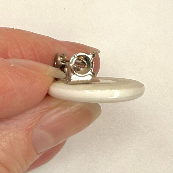 Inspirational Brooch Pin Ceramic My Grace Is Sufficient For You 1.25in Religious - Picture 3 of 10